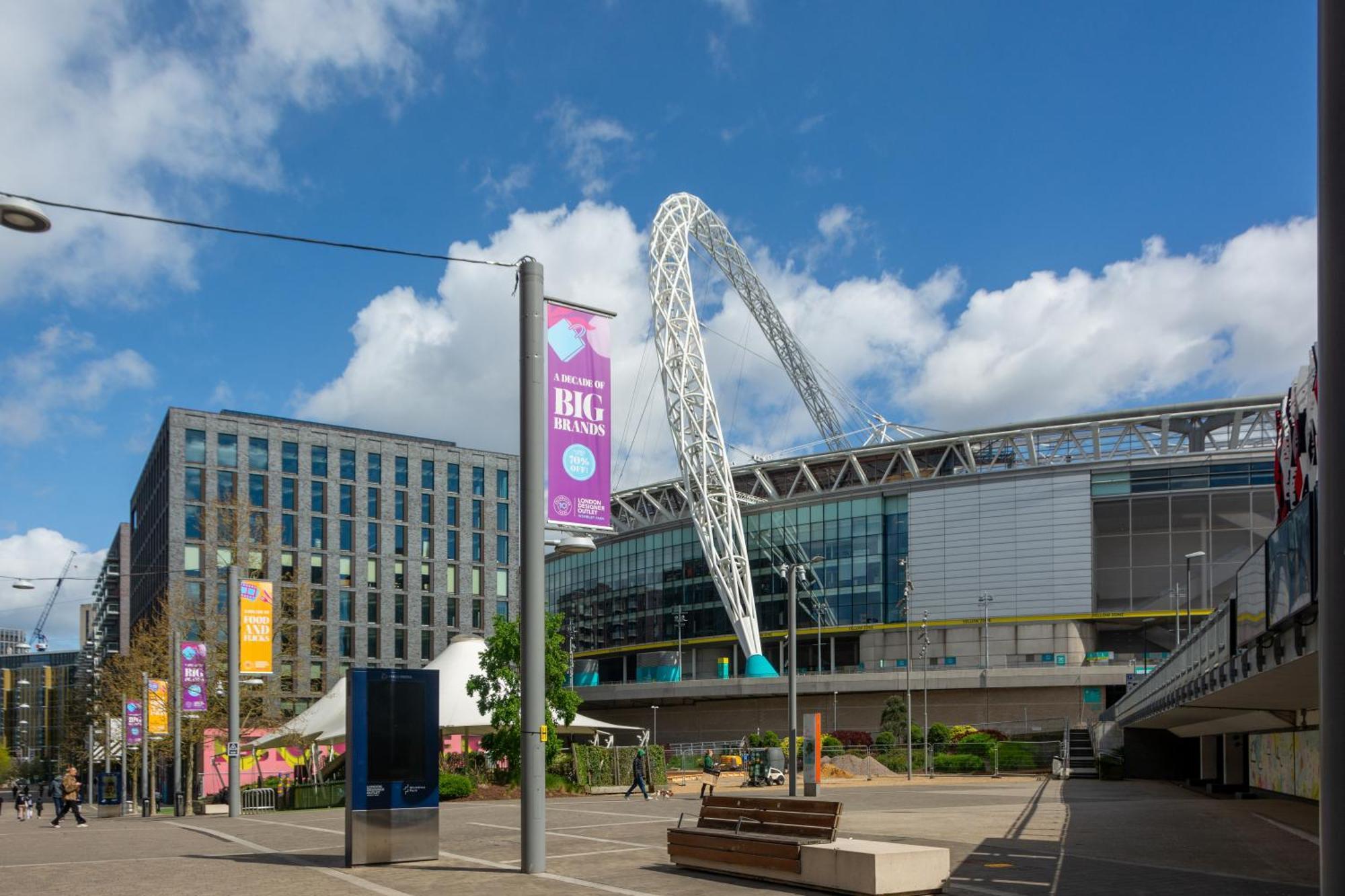Mysquare State-Of-The-Art 1 Bedroom Apartments Near Wembley Park London Eksteriør billede