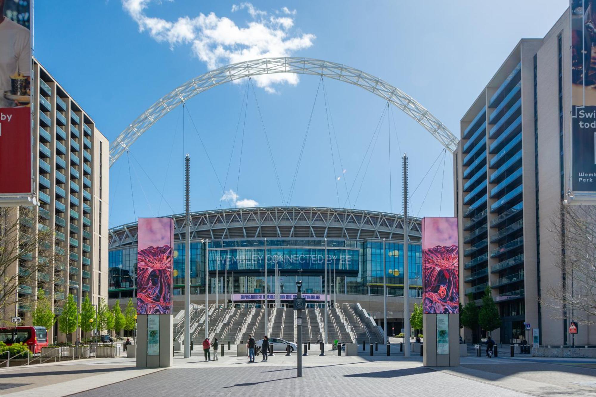 Mysquare State-Of-The-Art 1 Bedroom Apartments Near Wembley Park London Eksteriør billede