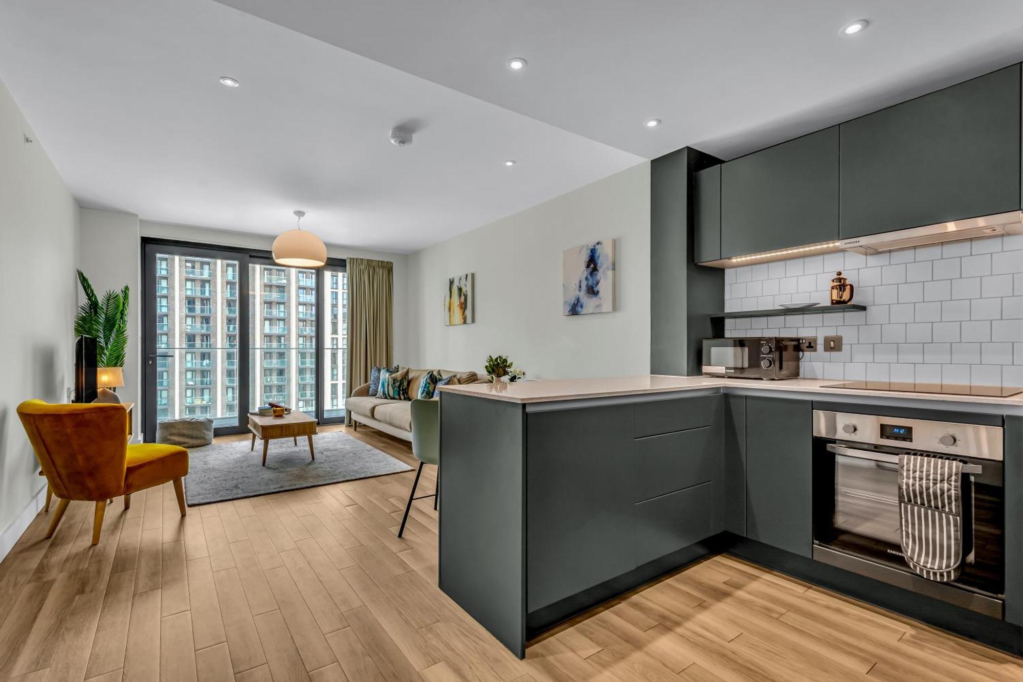 Mysquare State-Of-The-Art 1 Bedroom Apartments Near Wembley Park London Eksteriør billede