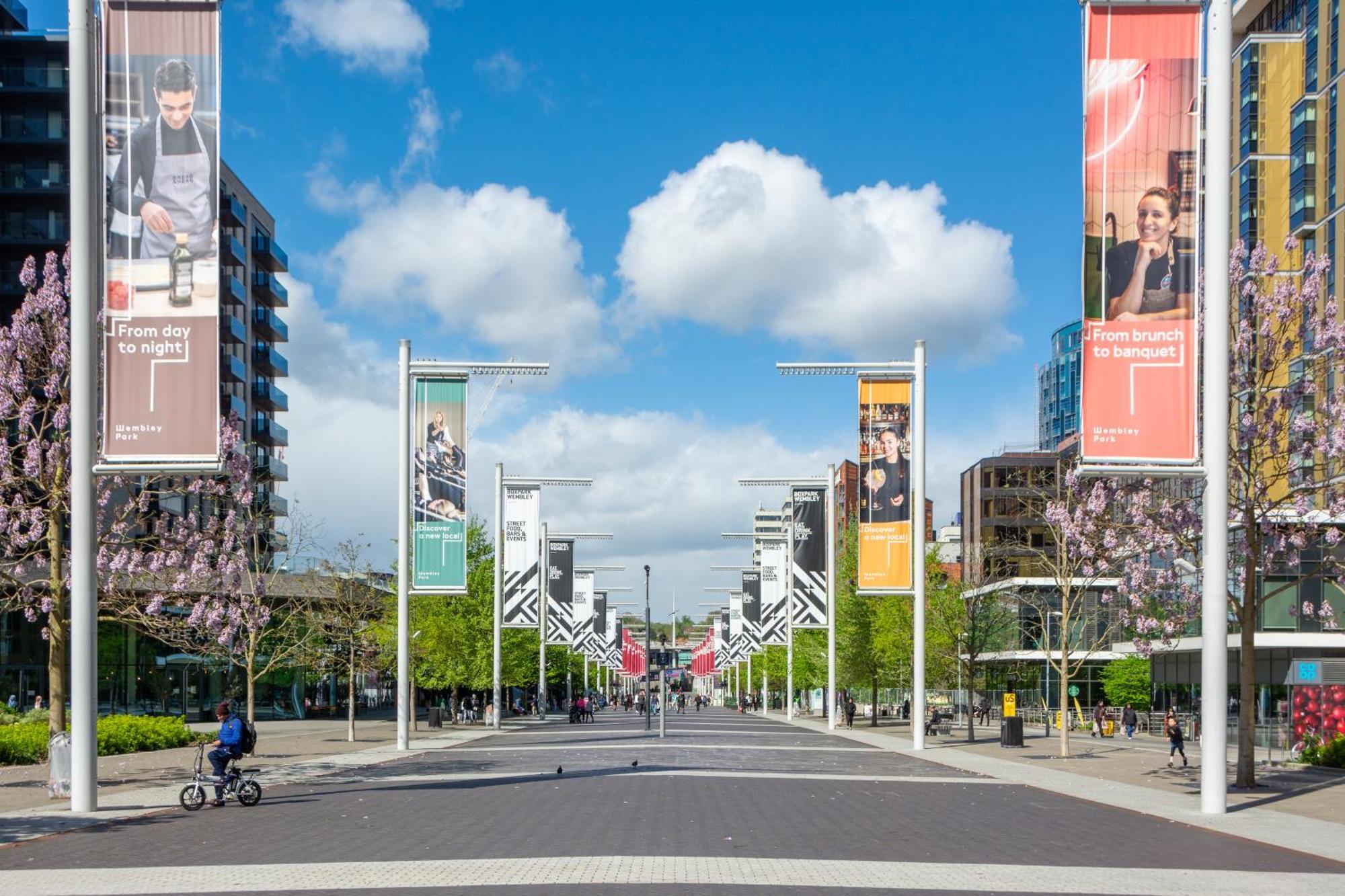 Mysquare State-Of-The-Art 1 Bedroom Apartments Near Wembley Park London Eksteriør billede