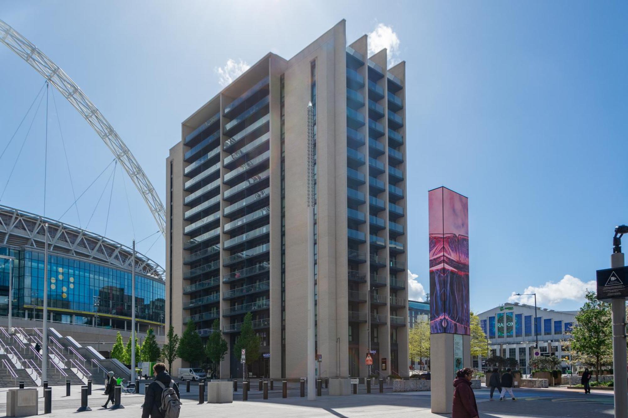 Mysquare State-Of-The-Art 1 Bedroom Apartments Near Wembley Park London Eksteriør billede
