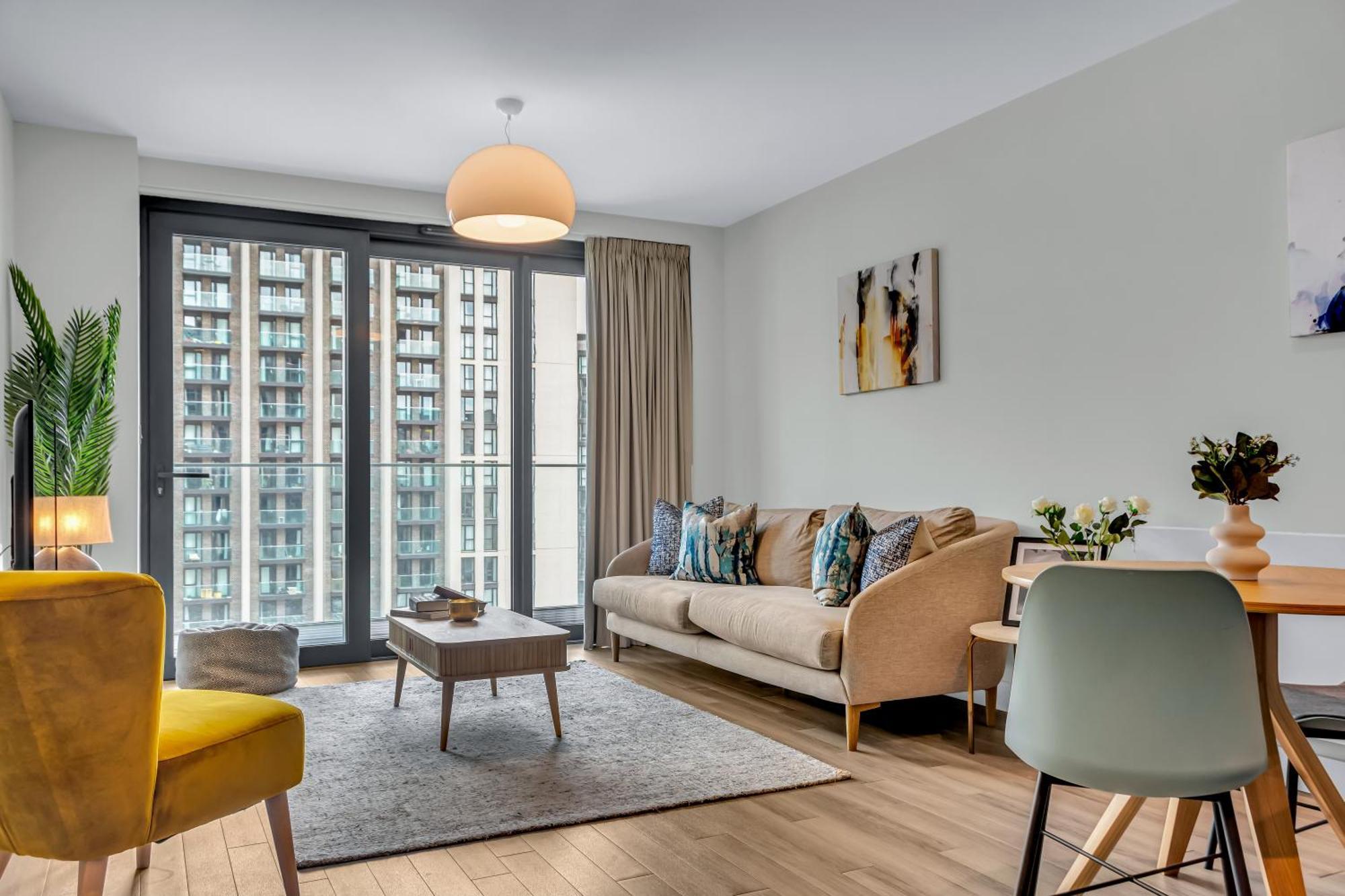 Mysquare State-Of-The-Art 1 Bedroom Apartments Near Wembley Park London Eksteriør billede